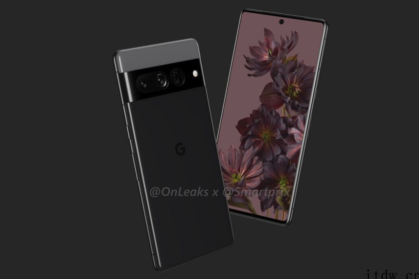谷歌 Pixel 7 Pro 渲染图曝光:保留 OnLeak