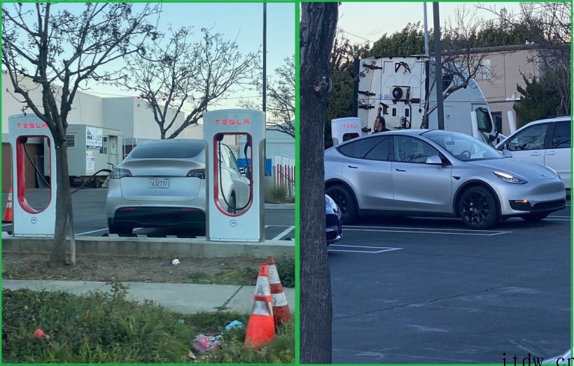 哑光银版特斯拉 Model Y 现身加州,可能为新配色