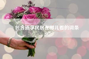 包含道孚民居在哪儿看的词条