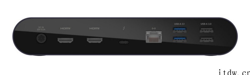 贝尔金发布 CONNECT Pro 雷电 4 扩展坞:12 