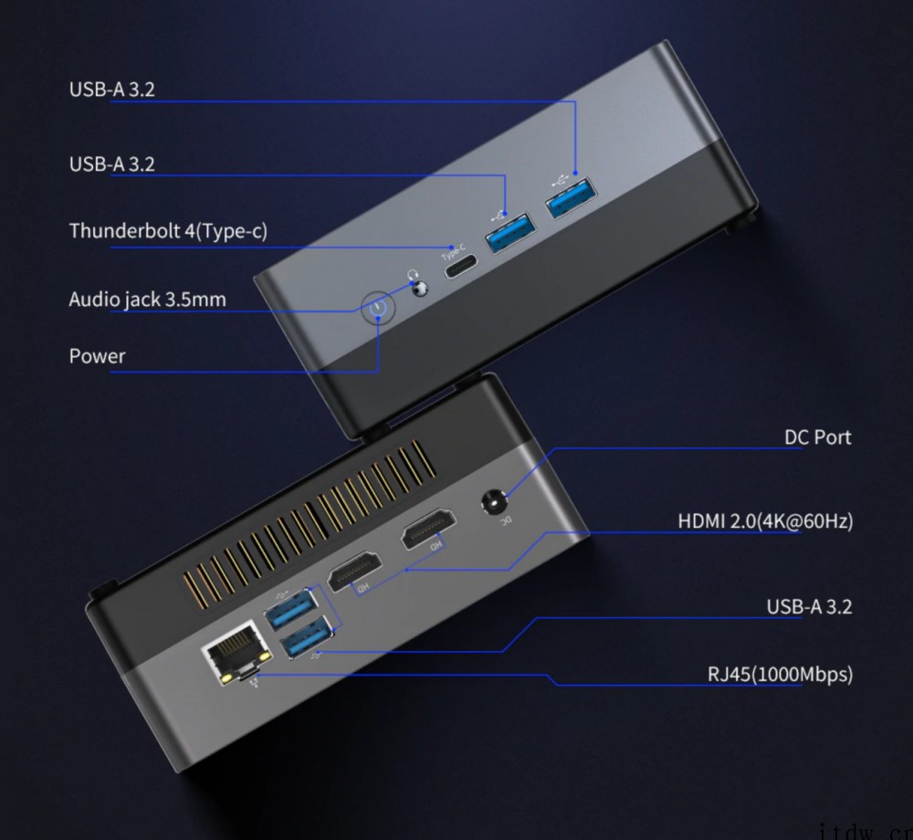 GMKtec推出 NucBox2+ 迷你主机:升级酷睿 i5