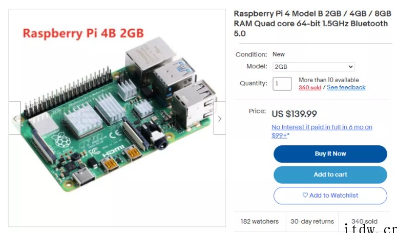 树莓派 Raspberry Pi 4 价格飞涨,官方诉苦:产