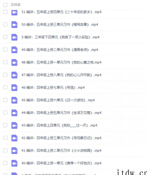 余亦诺老师人教部编小学语文3-6年级课本作文视频讲解视频课程