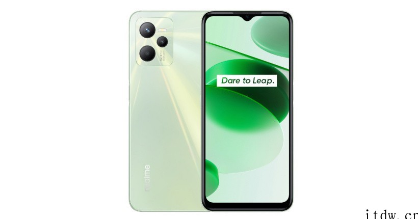 Realme C35 手机海外上市:搭载展锐 T616 芯片