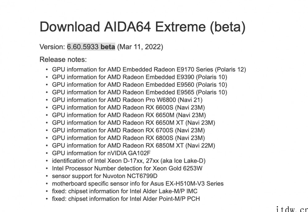 AMD新款 RX 6000M 移动 GPU 即将上市,测试软