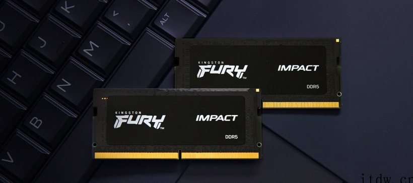 金士顿推出 FURY Impact DDR5 笔记本内存,8