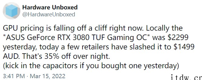 英伟达 RTX 3090 显卡在欧洲多地降价