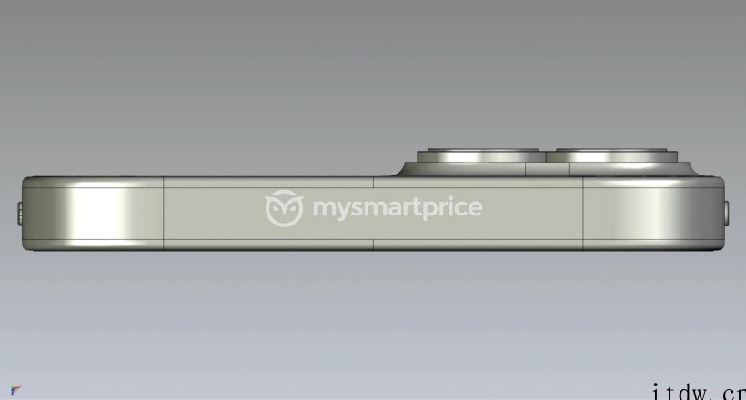 保留小刘海!苹果 iPhone14 CAD 渲染图曝光:与 