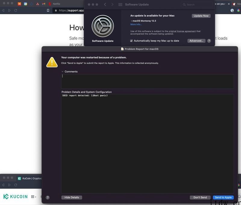 部分用户反馈:升级苹果 macOS Monterey 12.