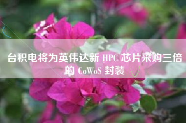 台积电将为英伟达新 HPC 芯片采购三倍的 CoWoS 封装