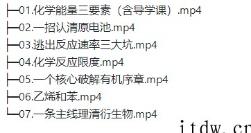 祝鑫2020寒高一化学必修2专题课程寒假系统班课程