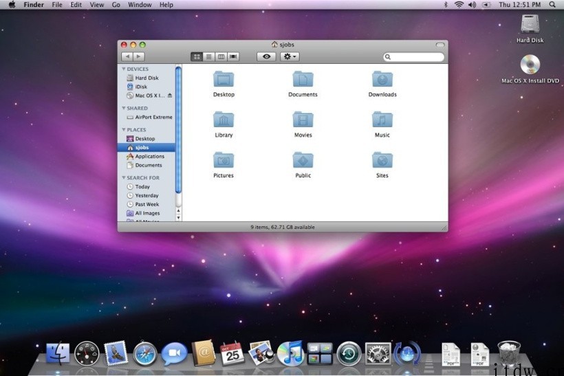 乔布斯领导下的杰作,苹果“革命性”Mac OS X 系统的发