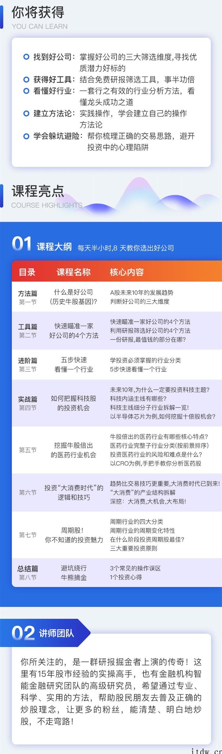 金融界学院Hi研报8节课教你选出好公司