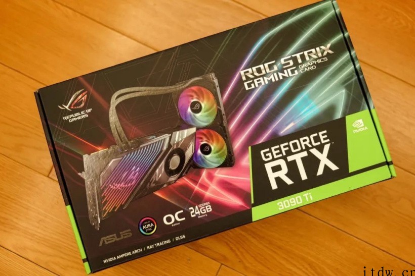 华硕发布 ROG STRIX LC RTX 3090Ti 显