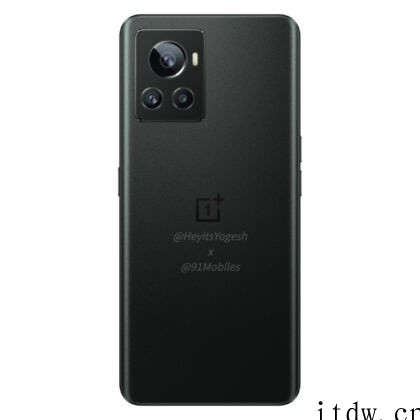 一加 10R 渲染图曝光:类似 realme GT Neo3