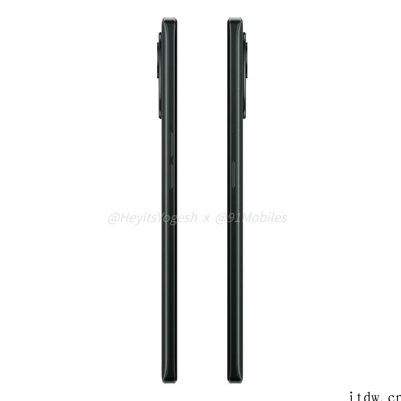 一加 10R 渲染图曝光:类似 realme GT Neo3