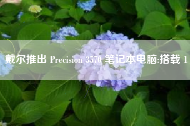 戴尔推出 Precision 3570 笔记本电脑:搭载 1