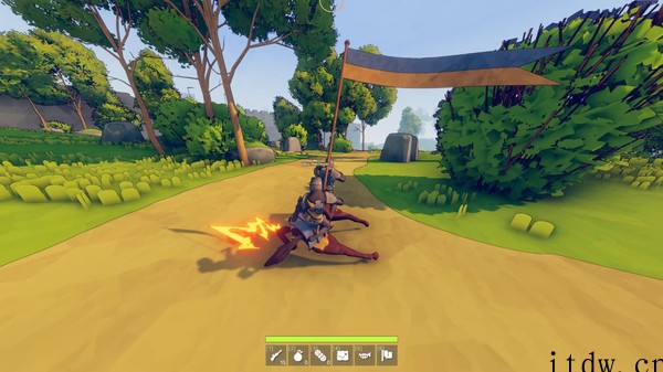 Steam喜加一:合作赛马竞速游戏《骑士陨落大冒险》免费领取