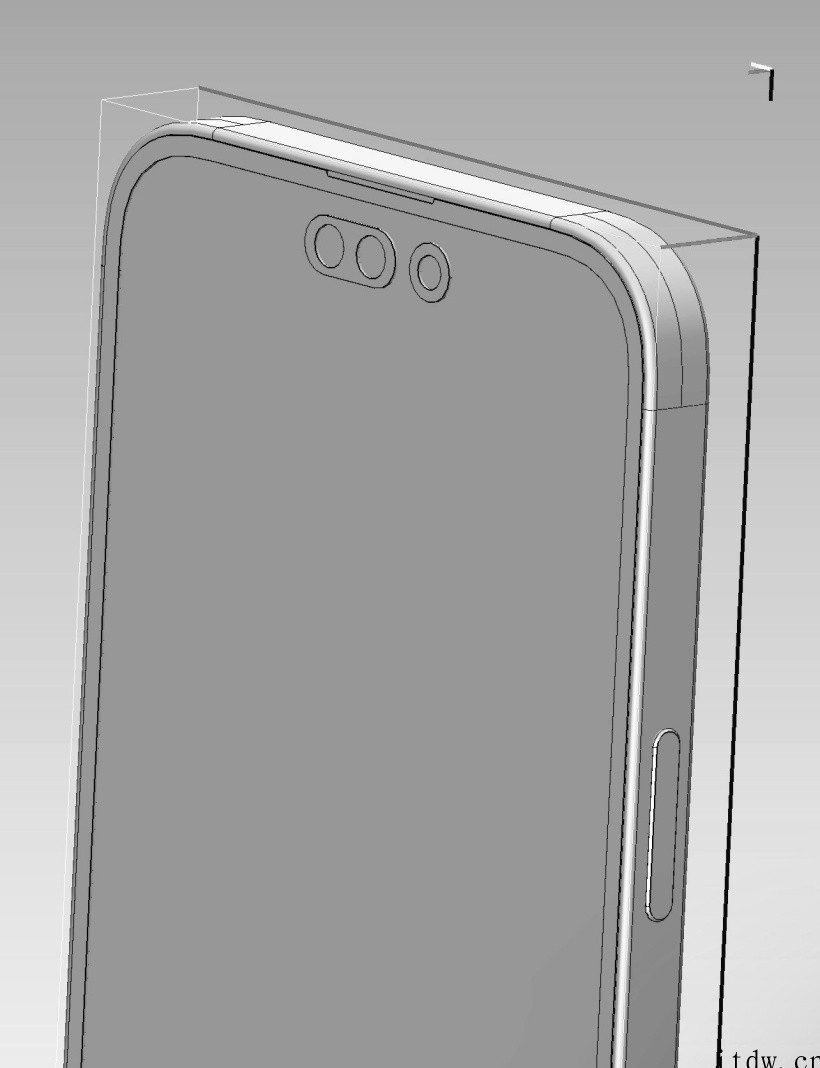 苹果 iPhone 14 Pro Max 手机最新 CAD 