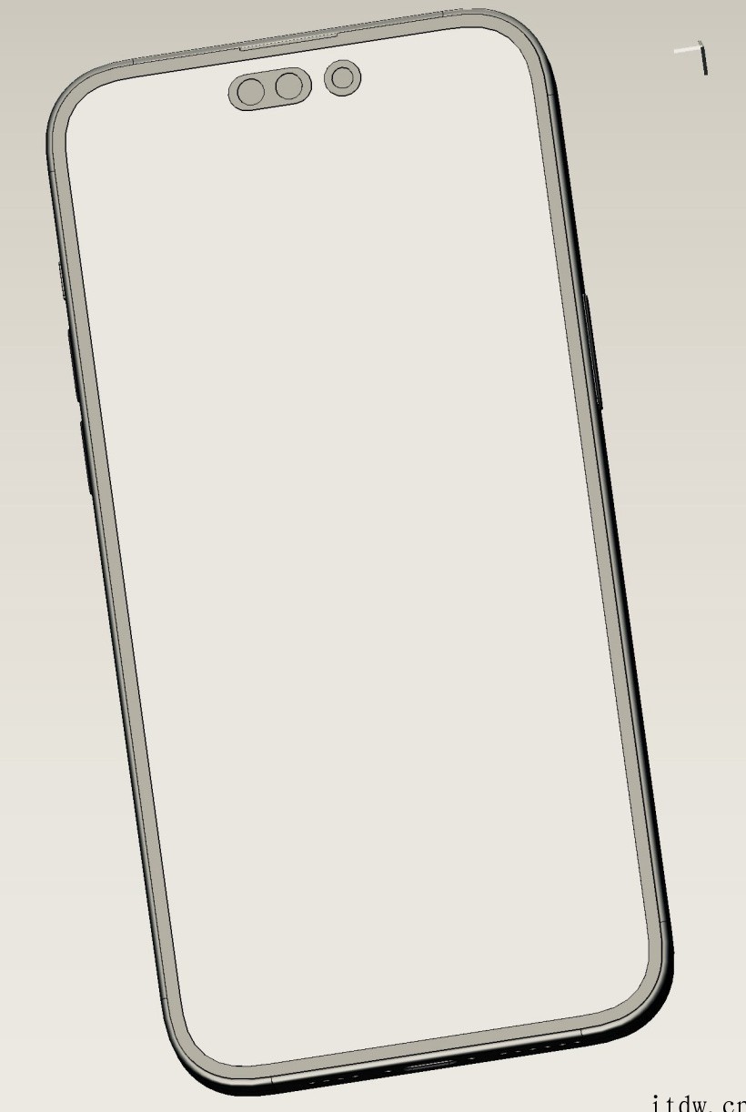 苹果 iPhone 14 Pro Max 手机最新 CAD 