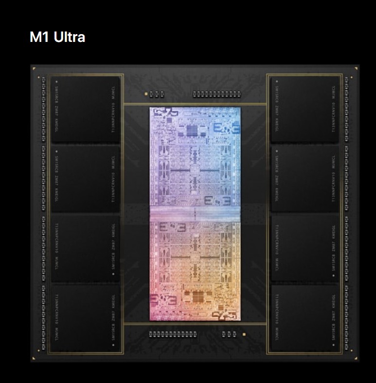 分析报告称苹果官方图表“M1 Ultra 芯片力压 Nvid