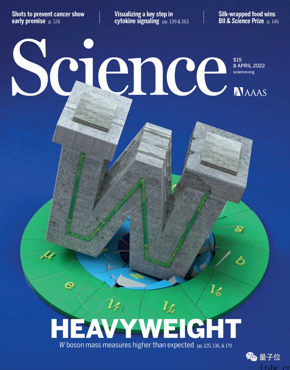 Science 封面引爆物理学界:W 玻色子严重超重,粒子物