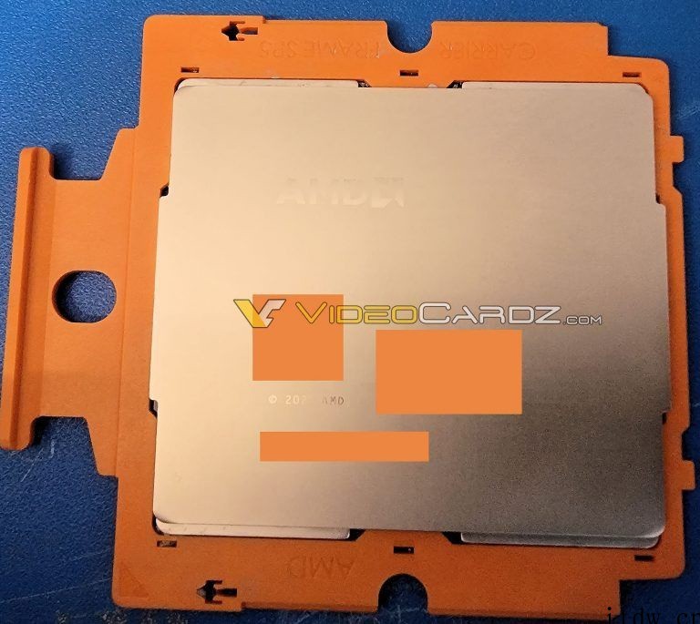 AMD EPYC 霄龙 7004 热那亚芯片曝光