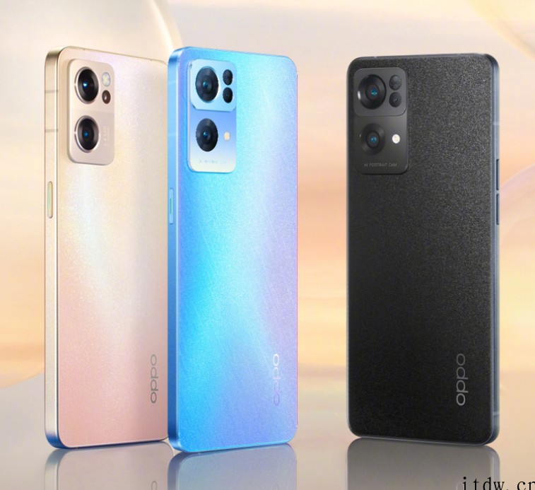 曝OPPO Reno 8 系列首发新一代骁龙 7 芯片,还有