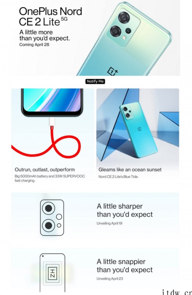 名字长无敌!一加Nord CE 2 Lite 5G 手机将在