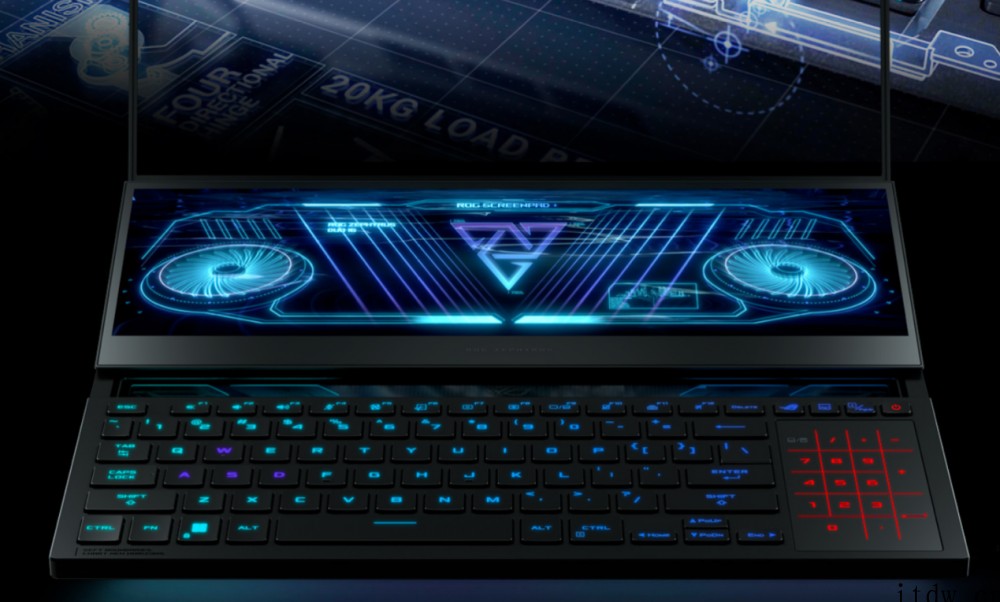 ROG 冰刃 6 双屏开售:165W RTX 3080 Ti