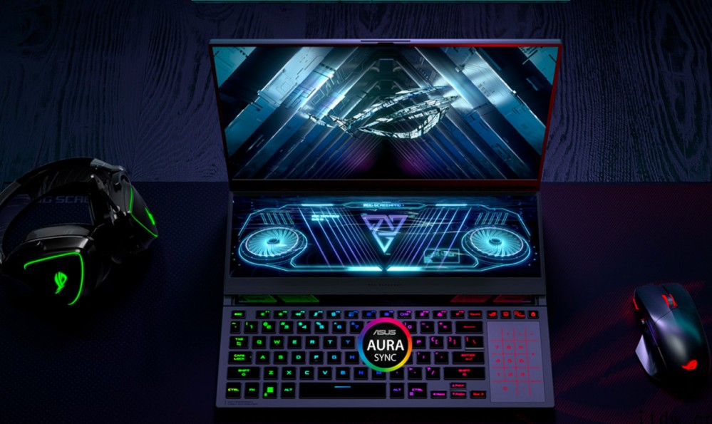 ROG 冰刃 6 双屏开售:165W RTX 3080 Ti