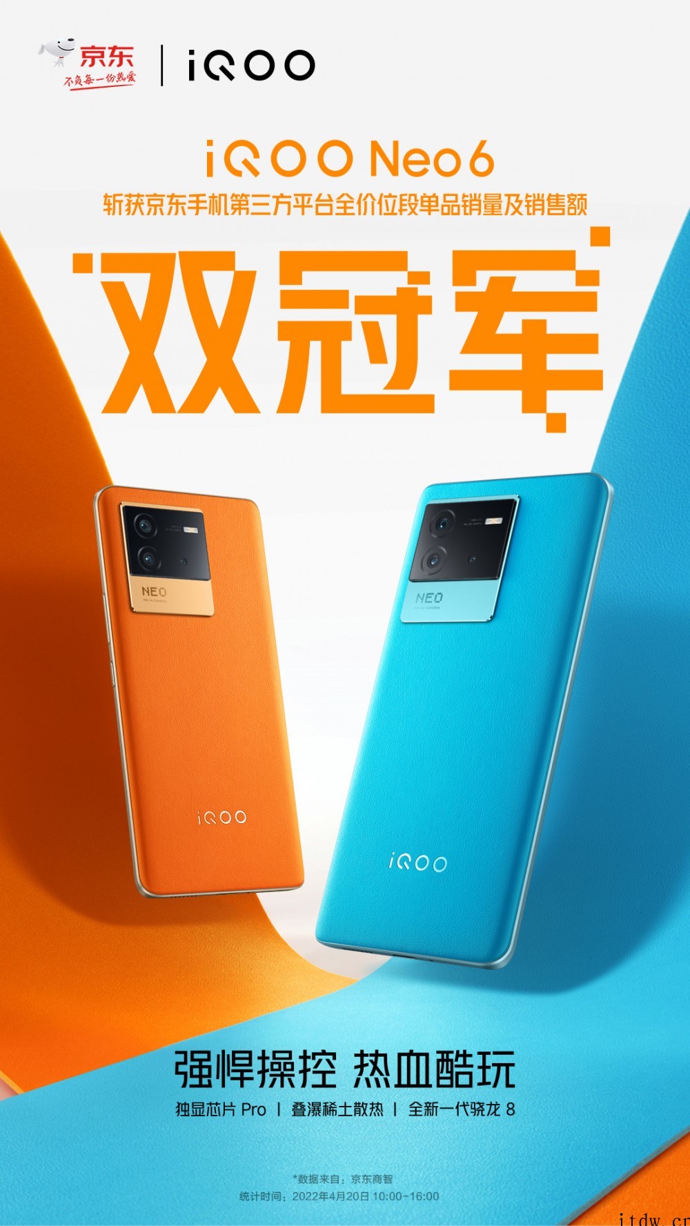 iQOO Neo6 开启热销,线上线下战绩不俗