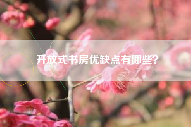 开放式书房优缺点有哪些？