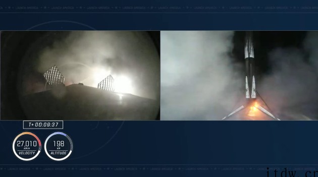 SpaceX 使用一枚四手火箭将美意宇航员送往国际空间站