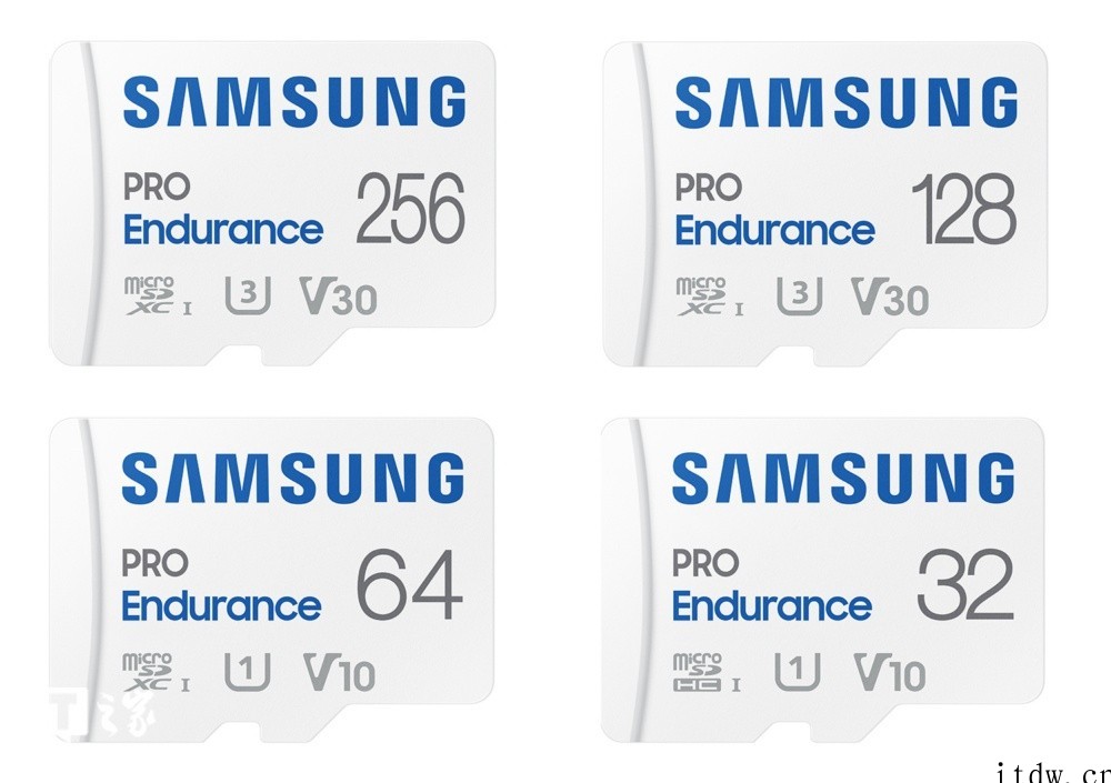 三星发布 Pro Endurance microSD 卡,提