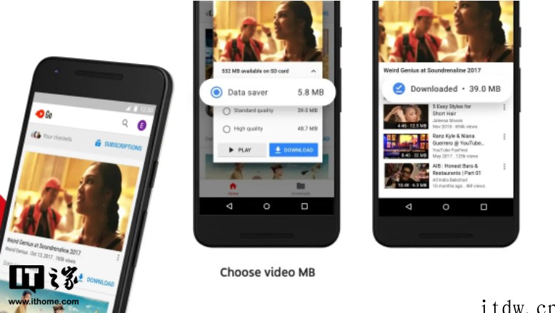 谷歌 YouTube Go 正式发布:手机 App 启动速度