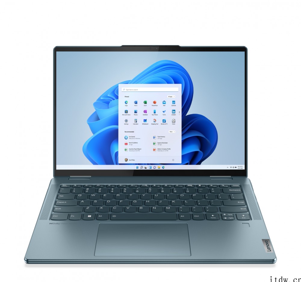 联想发布 Yoga 7 翻转本:锐龙 6000U,14 英寸