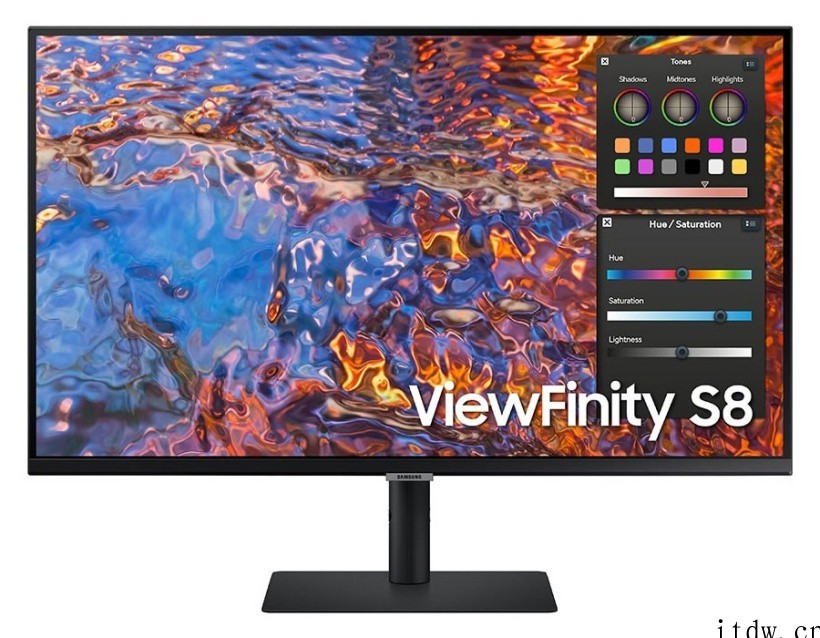 三星发布新款 ViewFinity S8 显示器:32 英寸