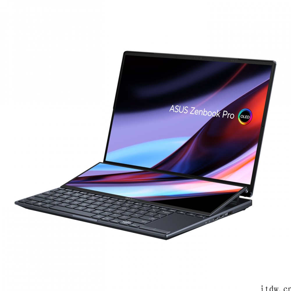 华硕发布新款 Zenbook Pro 14 Duo 双屏笔记