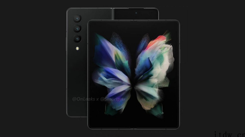 三星 Galaxy Z Fold 4影像配置曝光:50MP 