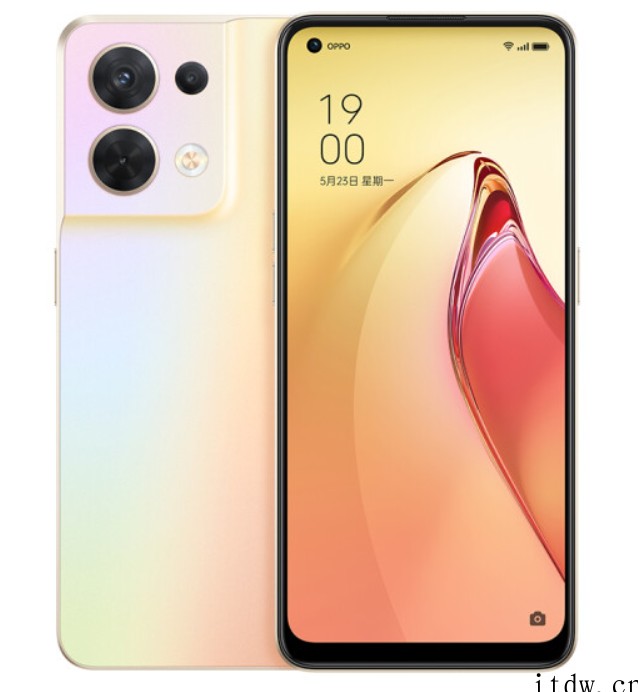 OPPO Reno8 上架预约:周冬雨代言,三款配色亮相
