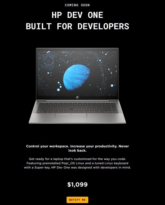 惠普将推出 14 英寸 Dev One 笔记本:搭载 AMD