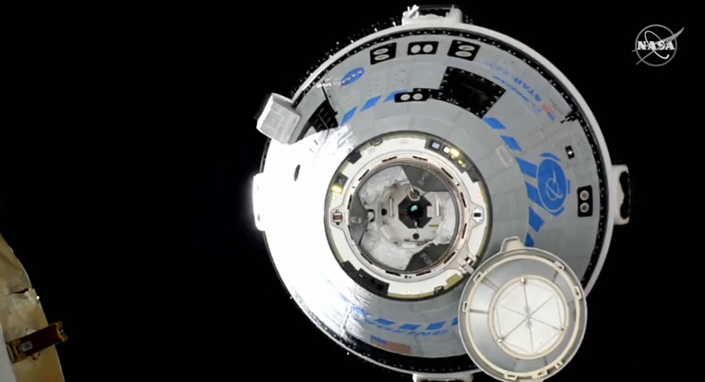 NASA:波音 Starliner 太空飞船成功对接国际空间