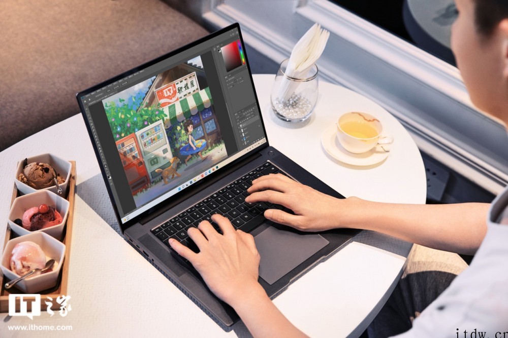 【IT之家开箱】华为 MateBook 16s 图赏:微边大