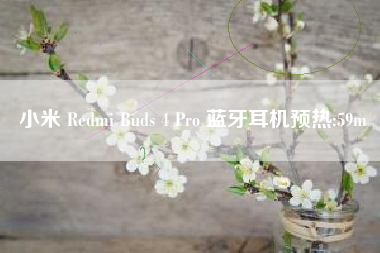 小米 Redmi Buds 4 Pro 蓝牙耳机预热:59m