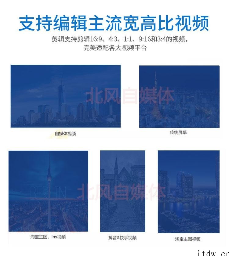 视频编辑软件剪辑后期制作配音加字幕图片裁剪切合并婚礼电子相册