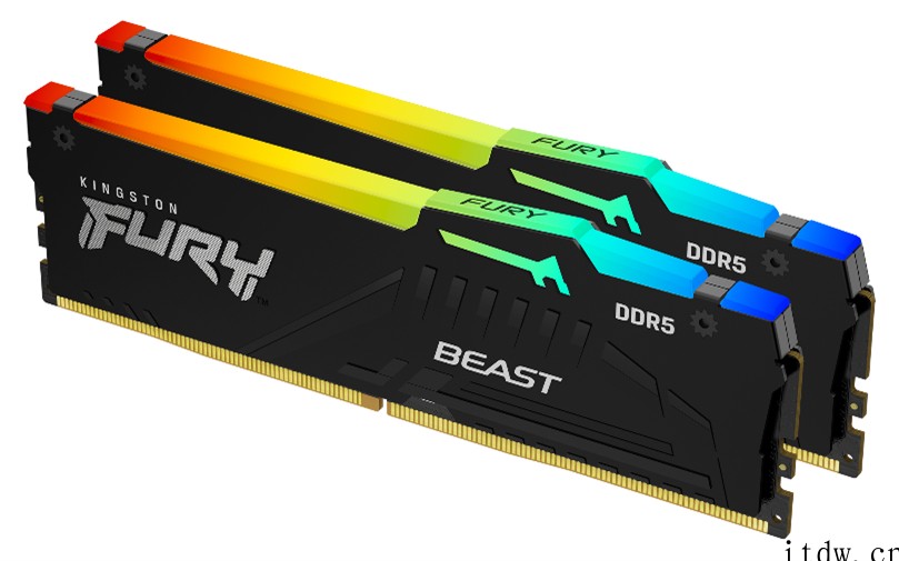 金士顿推出野兽系列 DDR5 RGB 内存,可选 4800