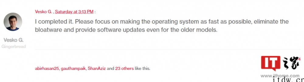 一加询问国外网友 OxygenOS 13 要什么新功能,多人