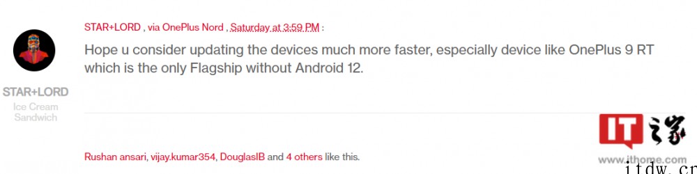 一加询问国外网友 OxygenOS 13 要什么新功能,多人