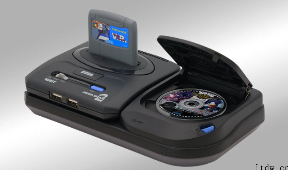世嘉发布 Mega Drive Mini 2 复古游戏机,预
